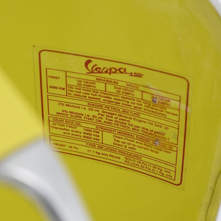 Bild 5 zu Objekt, Lichtobjekt 'Vespa 150', 1990er Jahre, Italien, 178B 911