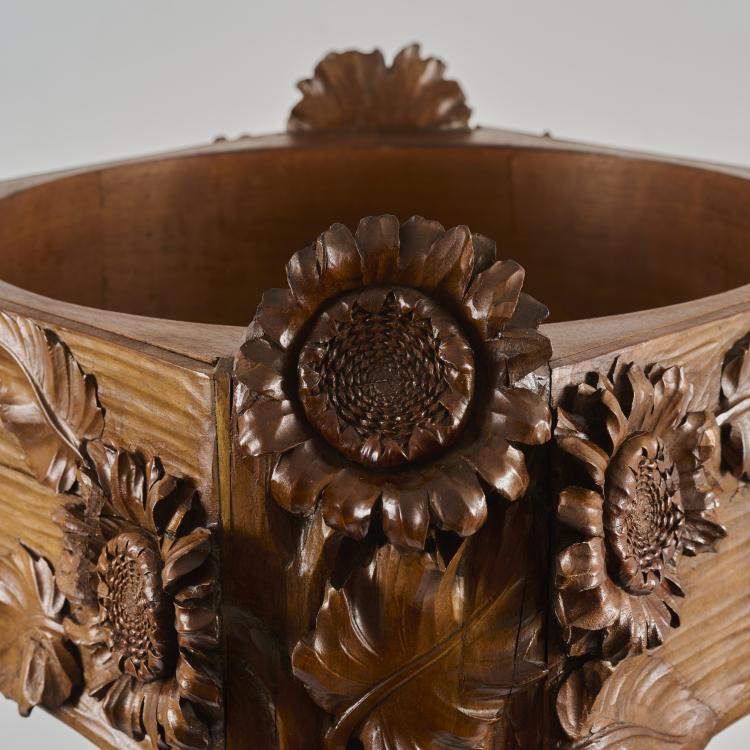 Bild 2 zu Objekt, Blumenst&auml;nder 'Tournesol', um 1900, Frankreich / France, 178A 398