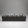 Five business or place card holders 'Berta Youssouf', 1987