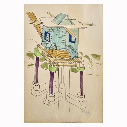'Una torre in California', um 1987