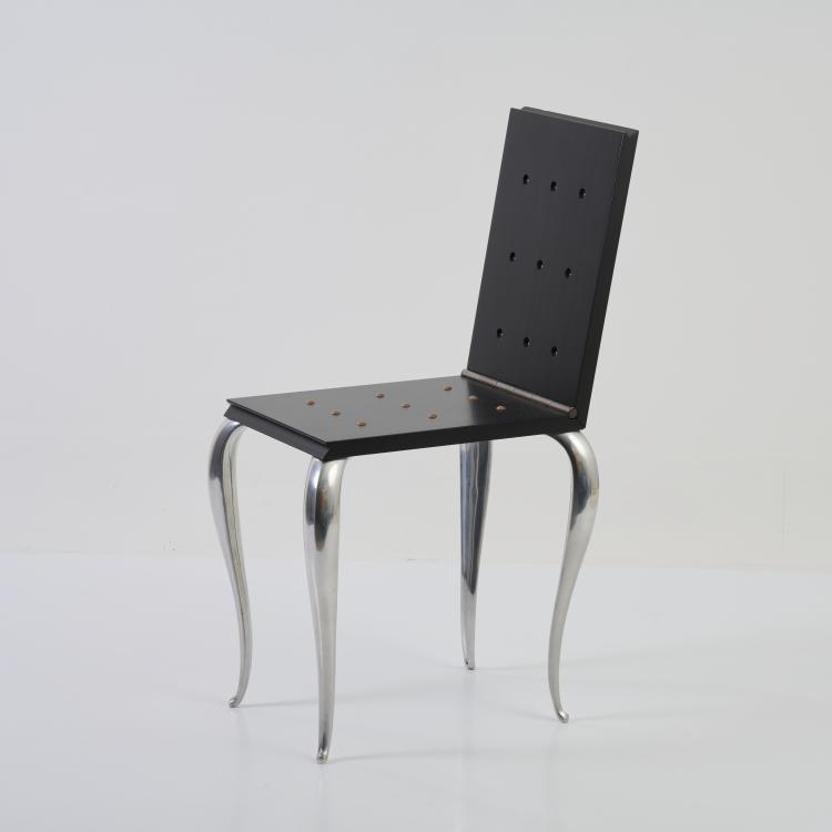 Hauptbild zu Objekt, 'Lola Mundo' folding chair / stool, 1988, Philippe Starck, Driade, Corsico, 179A 170