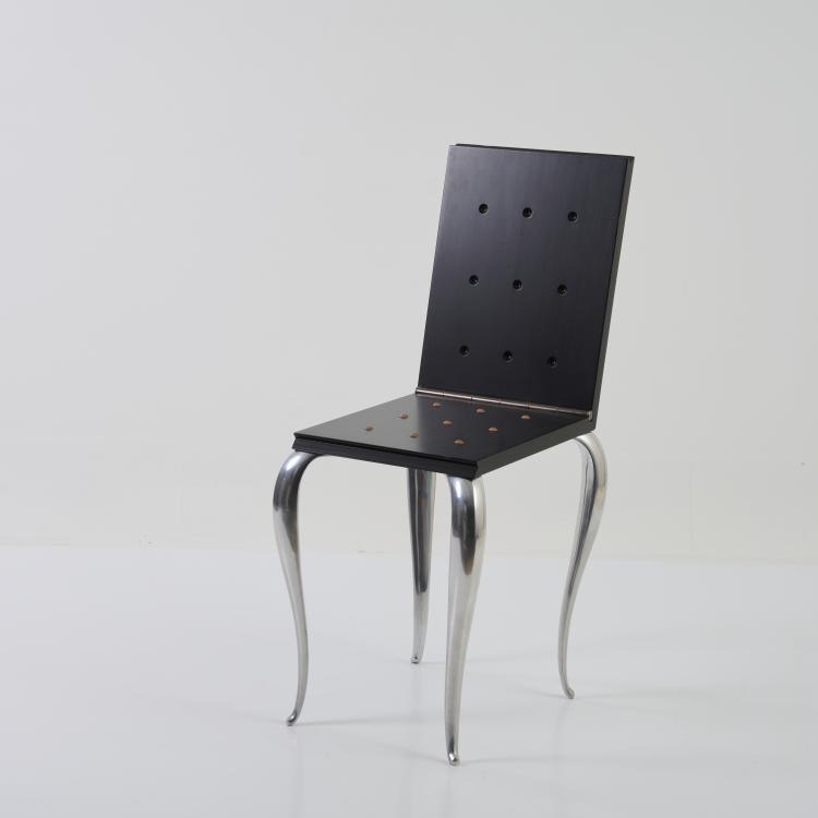 Bild 1 zu Objekt, 'Lola Mundo' folding chair / stool, 1988, Philippe Starck, Driade, Corsico, 179A 170