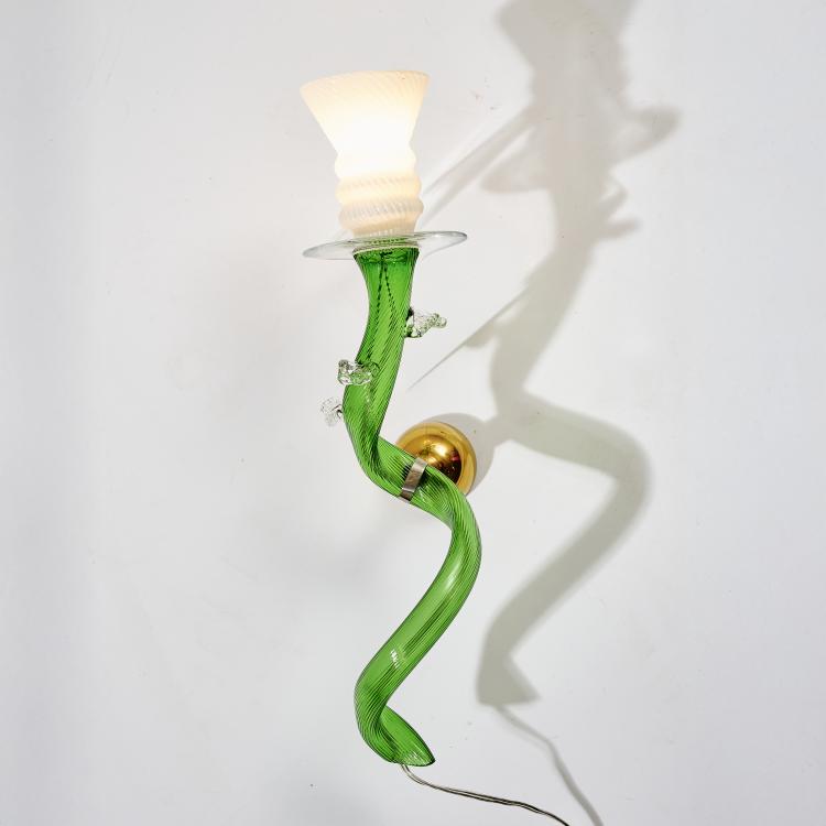 Hauptbild zu Objekt, Wall light 'Luigi', 1980s, Bořek &Scaron;&iacute;pek, Driade, Corsico, 178B 880