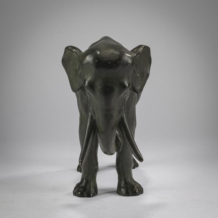 Bild 1 zu Objekt, Bronzefigur 'Elefant', Frankreich / France, 178A 233