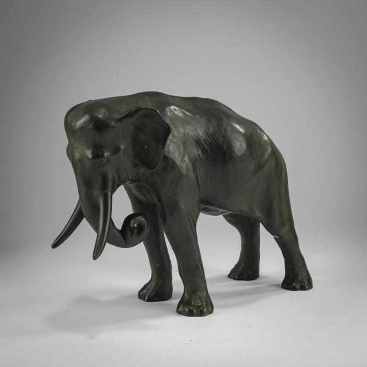 Bild 2 zu Objekt, Bronzefigur 'Elefant', Frankreich / France, 178A 233