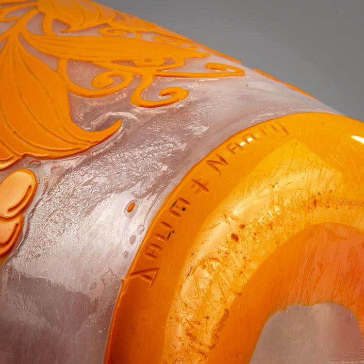 Bild 2 zu Objekt, Vase 'Feuillage stylis&eacute;', um 1925, Daum Fr&egrave;res, Nancy, 178A 45