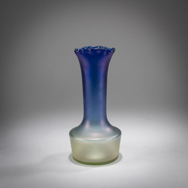 Hauptbild zu Objekt, Vase 'Luna optisch', 1900, L&ouml;tz Wwe., Klosterm&uuml;hle / Klastersky Mlyn, 178A 195