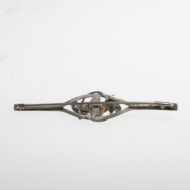 Bild 1 zu Objekt, Brosche 'Ginkgo', 1920er Jahre, Dumont, Paul, Paris, 178A 480