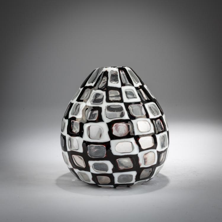 Bild 1 zu Objekt, 'Occhi' vase, 1959/60, Tobia Scarpa, Venini, Murano, 179B 536