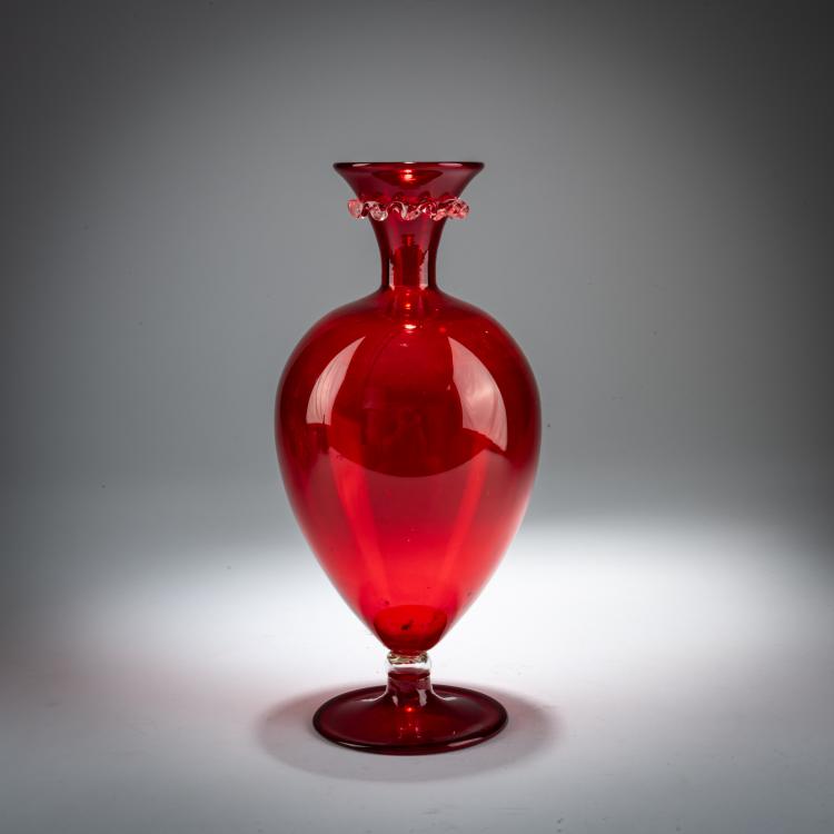 Hauptbild zu Objekt, Vase, um 1950, Venini, Murano, 179B 512