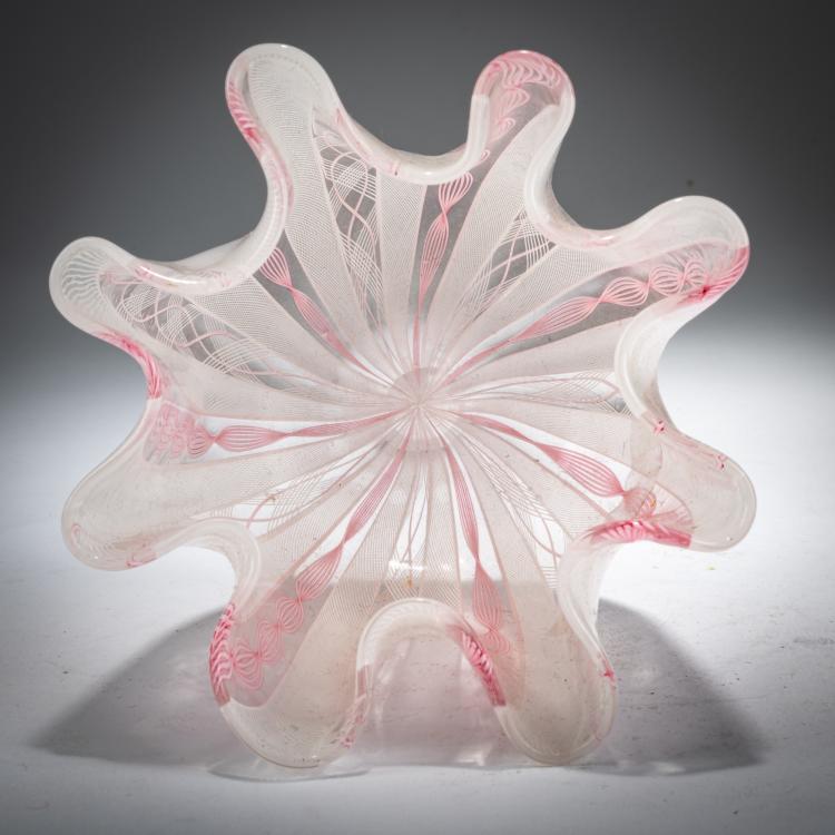 Bild 2 zu Objekt, 'Fazzoletto zanfirico' vase, around 1950, Fulvio Bianconi, Venini, Murano, 179B 513