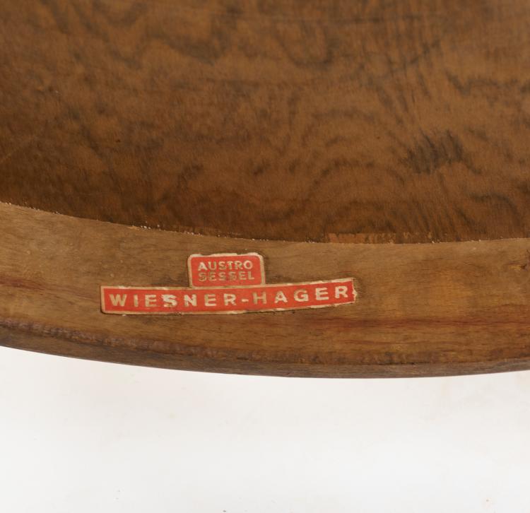 Bild 5 zu Objekt, Eight stacking chairs 'Austro Sessel', c. 1949, Otto Niedermoser, Wiesner-Hager GmbH Altheim, &Ouml;sterreich, 178B 655