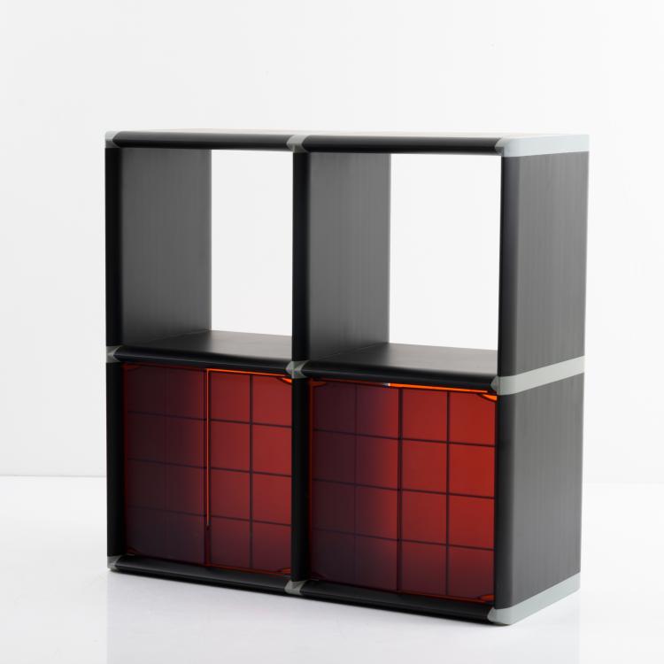 Bild 1 zu Objekt, 'BOOX room divider / shelf, c. 1990, Philippe Starck, Kartell, Noviglio, 178B 652