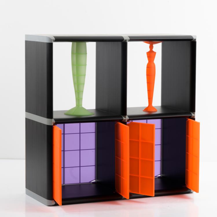 Bild 4 zu Objekt, 'BOOX room divider / shelf, c. 1990, Philippe Starck, Kartell, Noviglio, 178B 652