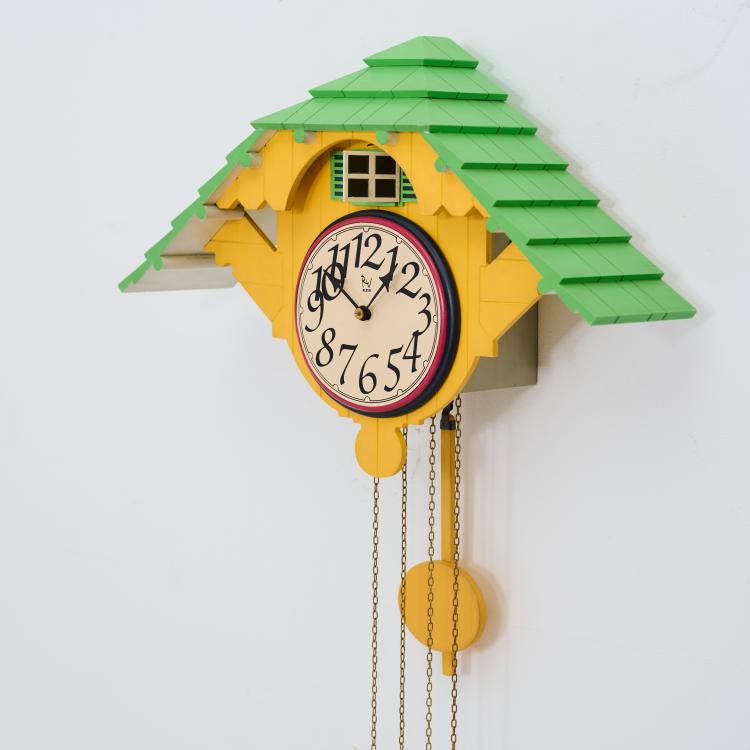Bild 1 zu Objekt, Wanduhr 'Cuckoo', 1988 (Entwurf), Robert Venturi, Alessi, Crusinallo, 178B 879