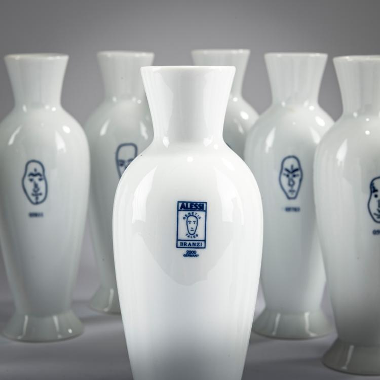 Bild 1 zu Objekt, 12 vases from the series 'GENETIC TALES', 2000, Andrea Branzi, Alessi, Crusinallo, 178B 554