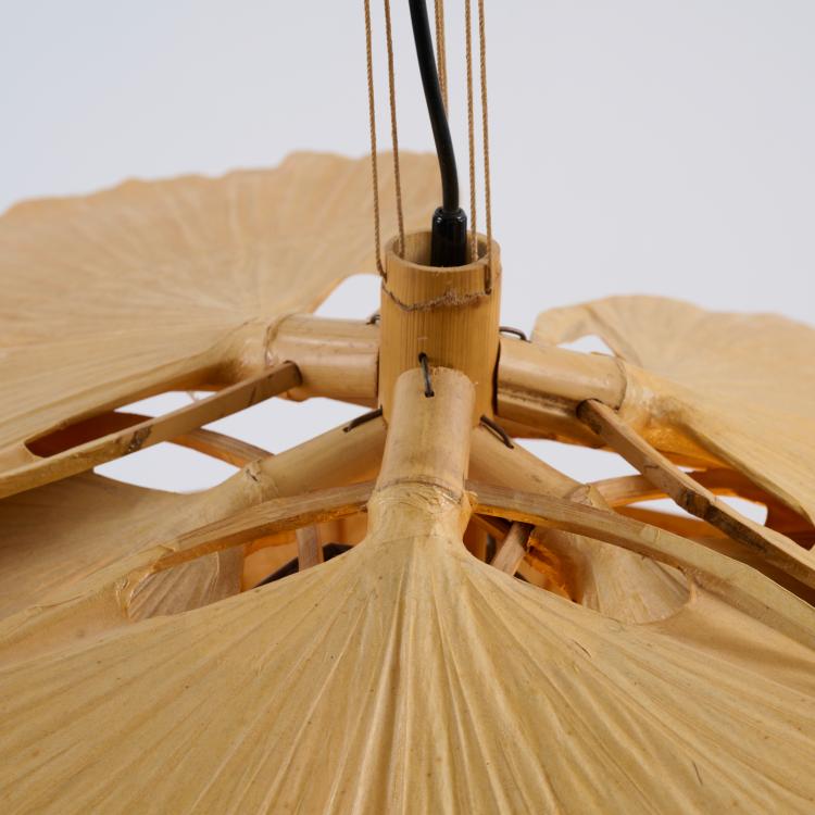 Bild 1 zu Objekt, Deckenleuchte 'Hana II' aus der Serie 'Uchiwa', 1974, Ingo Maurer, Design M, Maurer, Ingo, M&uuml;nchen / Munich, 178B 830