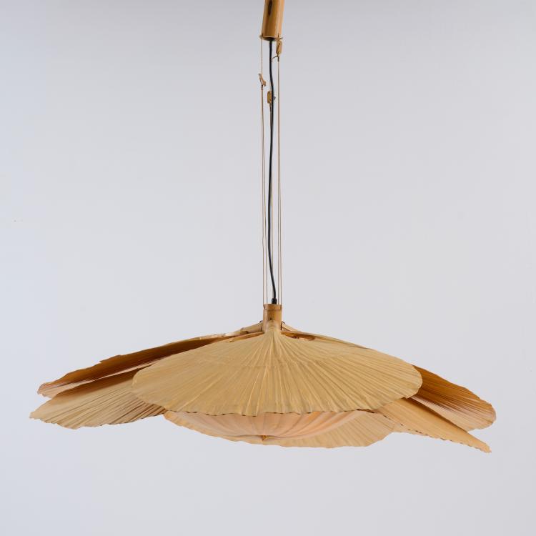 Bild 6 zu Objekt, Deckenleuchte 'Hana II' aus der Serie 'Uchiwa', 1974, Ingo Maurer, Design M, Maurer, Ingo, M&uuml;nchen / Munich, 178B 830