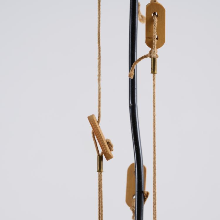 Bild 7 zu Objekt, Deckenleuchte 'Hana II' aus der Serie 'Uchiwa', 1974, Ingo Maurer, Design M, Maurer, Ingo, M&uuml;nchen / Munich, 178B 830