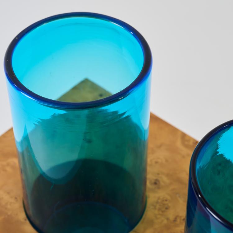 Bild 2 zu Objekt, Vase 'E' from the series 'Ventisette legni per un fiore artificiale cinese', 1995, Ettore Sottsass, Design Gallery, Mailand / Milano; Berengo, Murano, 178B 917