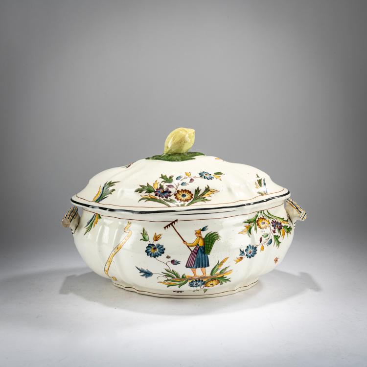 Hauptbild zu Objekt, Terrine, 1930er Jahre, Gio Ponti, Richard Ginori, San Cristoforo, 178B 539