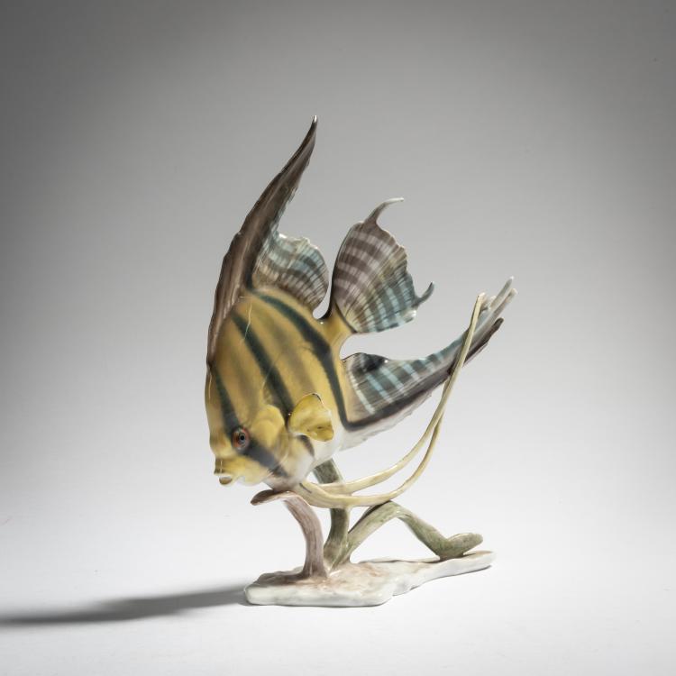 Hauptbild zu Objekt, Angel Fish, 1937, Fritz Heidenreich, Rosenthal, Selb, 178A 301