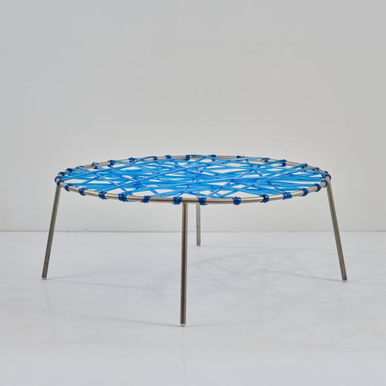 Hauptbild zu Objekt, Large stool 'Zig Zag', 2001 (design), Fernando Campana,Humberto Campana, Edra, Mailand / Milano, 178B 926