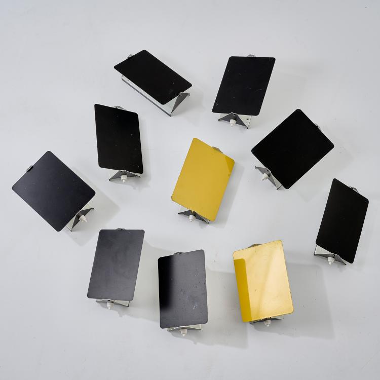Bild 1 zu Objekt, Zehn Wandleuchten 'CP-1', 1963 (Entwurf), Charlotte Perriand, Steph Simon, Paris; SCE, 178B 730