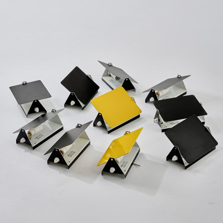 Bild 2 zu Objekt, Zehn Wandleuchten 'CP-1', 1963 (Entwurf), Charlotte Perriand, Steph Simon, Paris; SCE, 178B 730