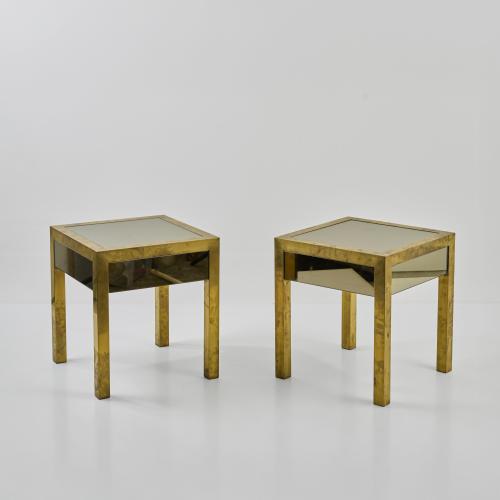 Two bedside tables, 1970s