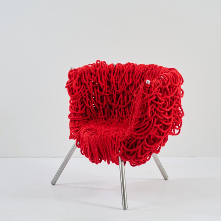 Bild 1 zu Objekt, Armlehnsessel 'Vermelha', 1993 (Entwurf), Fernando Campana,Humberto Campana, Edra, Mailand / Milan, 178B 907