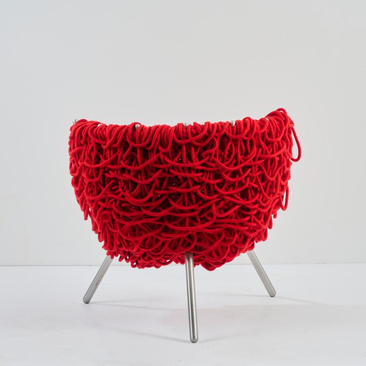 Bild 3 zu Objekt, Armlehnsessel 'Vermelha', 1993 (Entwurf), Fernando Campana,Humberto Campana, Edra, Mailand / Milan, 178B 907