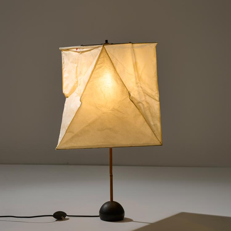 Bild 1 zu Objekt, Tischleuchte 'Akari - BB1-YA1', um 1960, Isamu Noguchi, Ozeki, Gifu, Japan (zugeschrieben), f&uuml;r Wohnbedarf, Schweiz, 178B 713