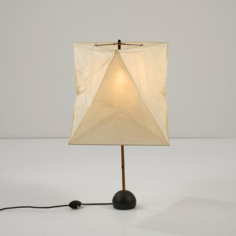 Bild 3 zu Objekt, Tischleuchte 'Akari - BB1-YA1', um 1960, Isamu Noguchi, Ozeki, Gifu, Japan (zugeschrieben), f&uuml;r Wohnbedarf, Schweiz, 178B 713