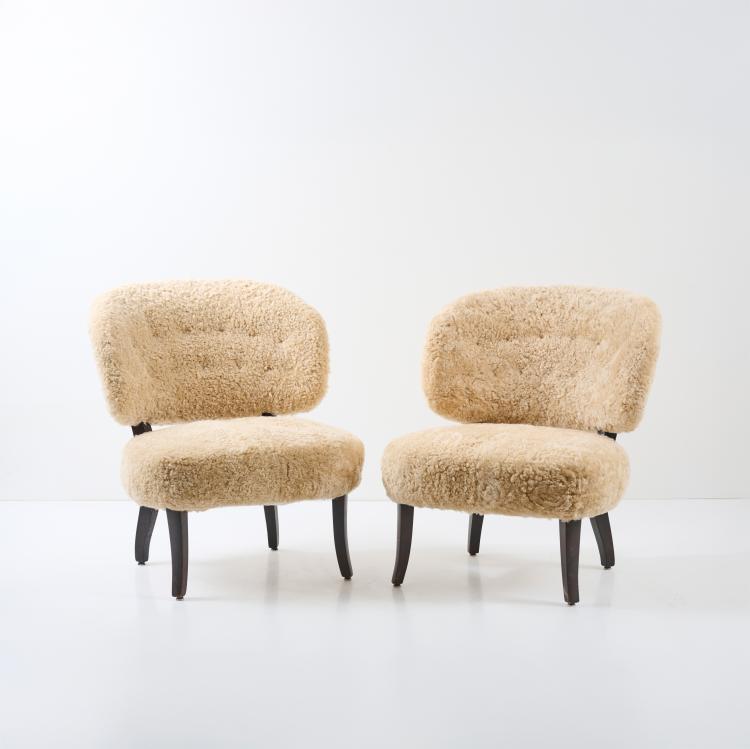 Hauptbild zu Objekt, Zwei Armlehnsessel 'Gamla Berlin', 1940er Jahre, Carl Malmsten, Schweden / Sweden, 178B 533