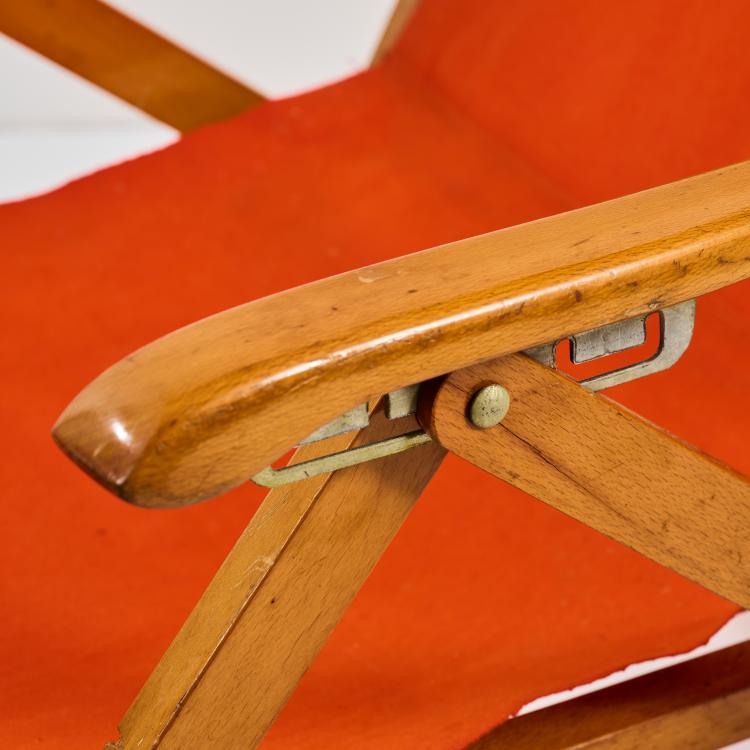 Bild 2 zu Objekt, Liegestuhl mit Sonnenschutz, 1950er Jahre, Fratelli Reguitti, Agnosine, 178B 673