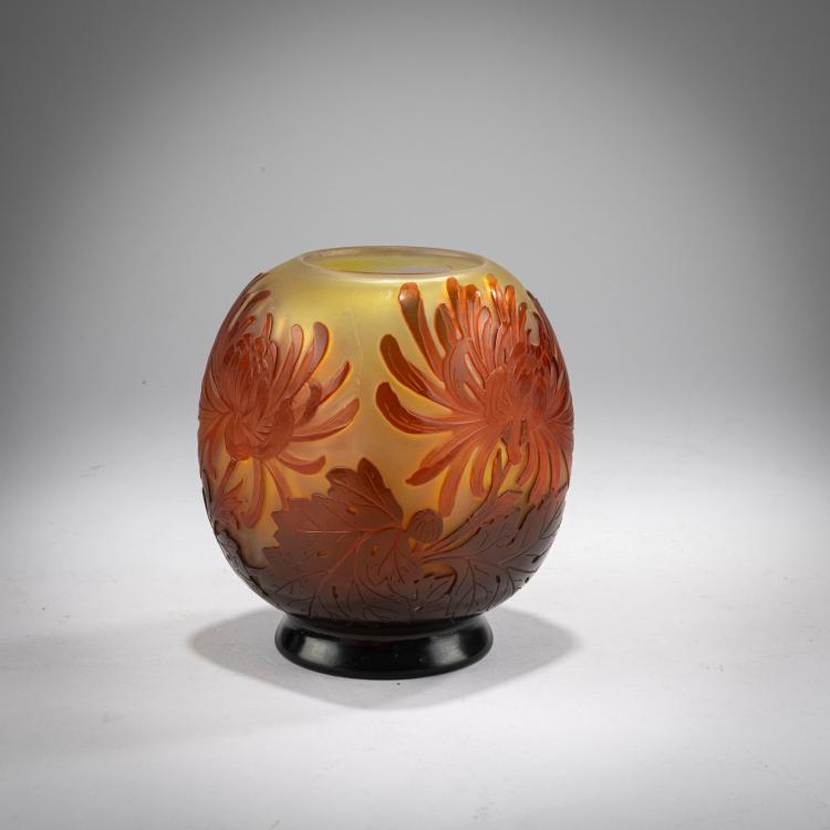 Bild 1 zu Objekt, Vase 'Chrysanth&egrave;mes', 1920-36, Gall&eacute;, Nancy, 178A 113
