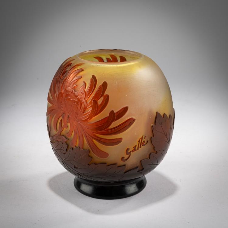 Bild 2 zu Objekt, Vase 'Chrysanth&egrave;mes', 1920-36, Gall&eacute;, Nancy, 178A 113