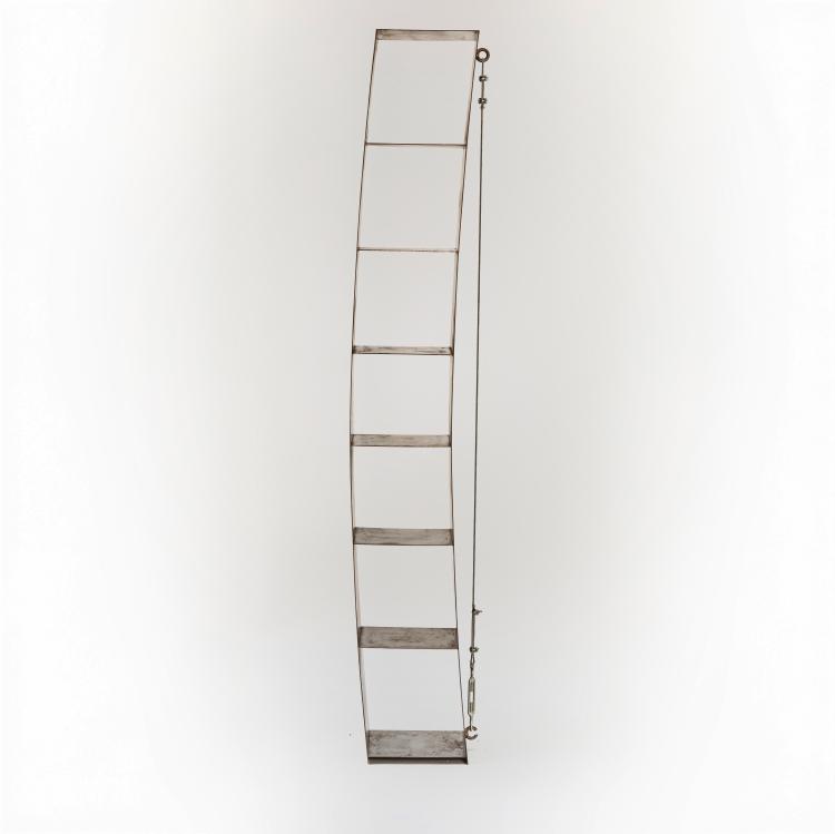 Bild 1 zu Objekt, 'Verspanntes Regal', 1982, Wolfgang Laubersheimer, Moormann, Nils Holger, Aschau, 178B 843