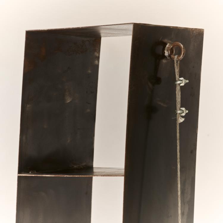 Bild 2 zu Objekt, 'Verspanntes Regal', 1982, Wolfgang Laubersheimer, Moormann, Nils Holger, Aschau, 178B 843