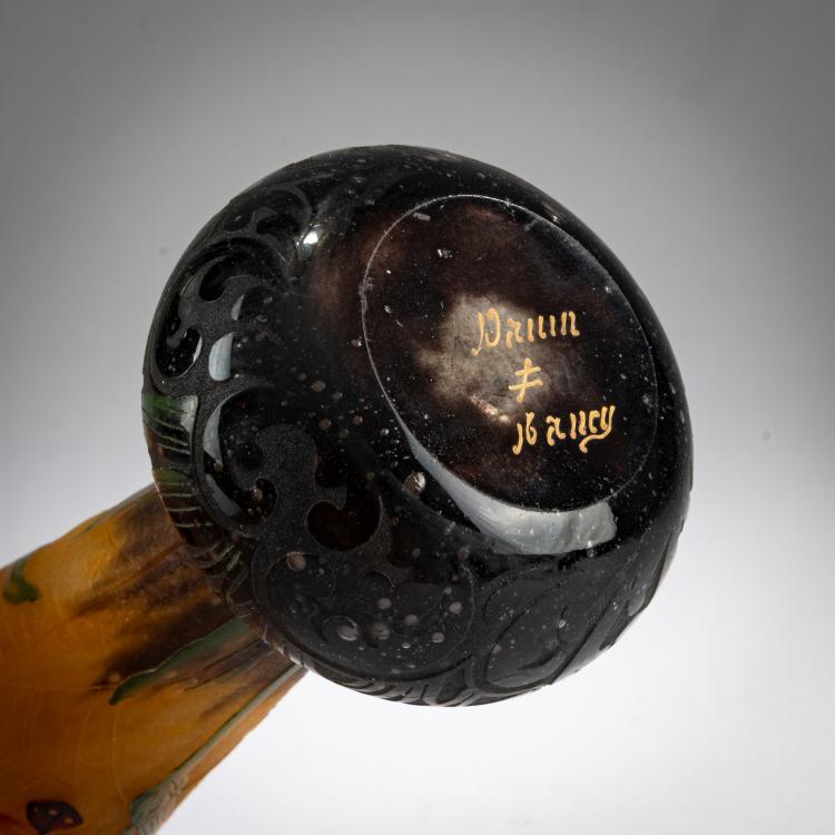 Bild 3 zu Objekt, Vase 'Orchis, Mouches et Abeilles', 1906, Henri Berg&eacute;, Daum Fr&egrave;res, Nancy, 178A 34