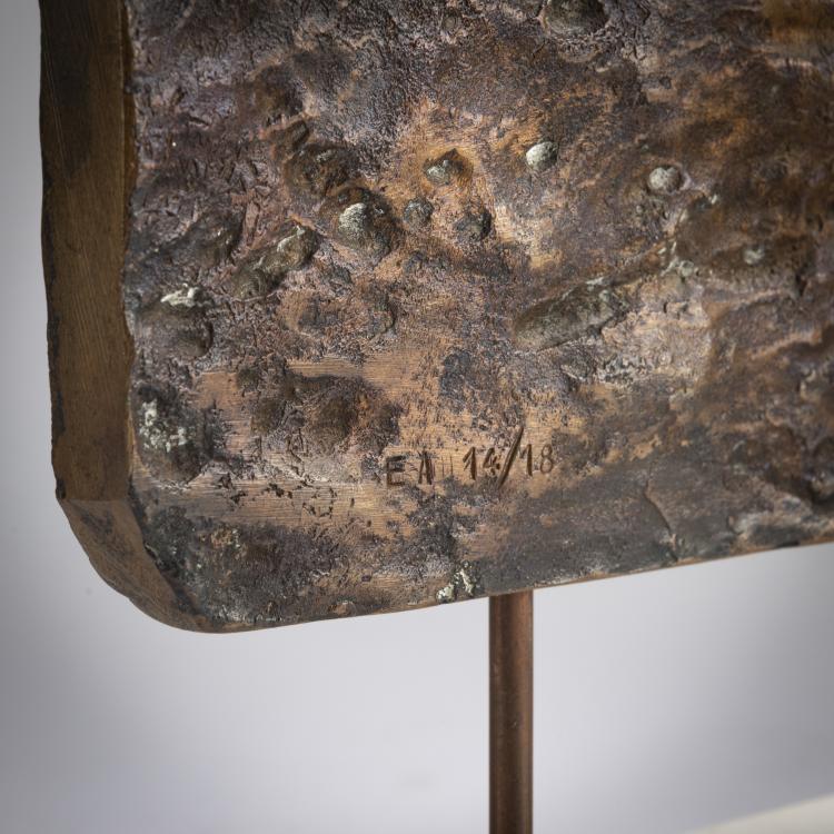 Bild 4 zu Objekt, Bronzerelief 'La rose des Galaxies Lointaines', 1992, Max Papart, 179C 698