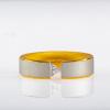 Spannring mit Diamant im Trilliant-Schliff