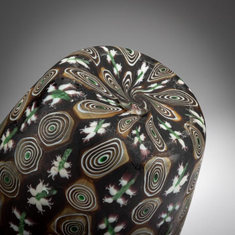 Bild 2 zu Objekt, Vase 'Murrine', um 1910, Toso Fratelli, Murano, 179B 612