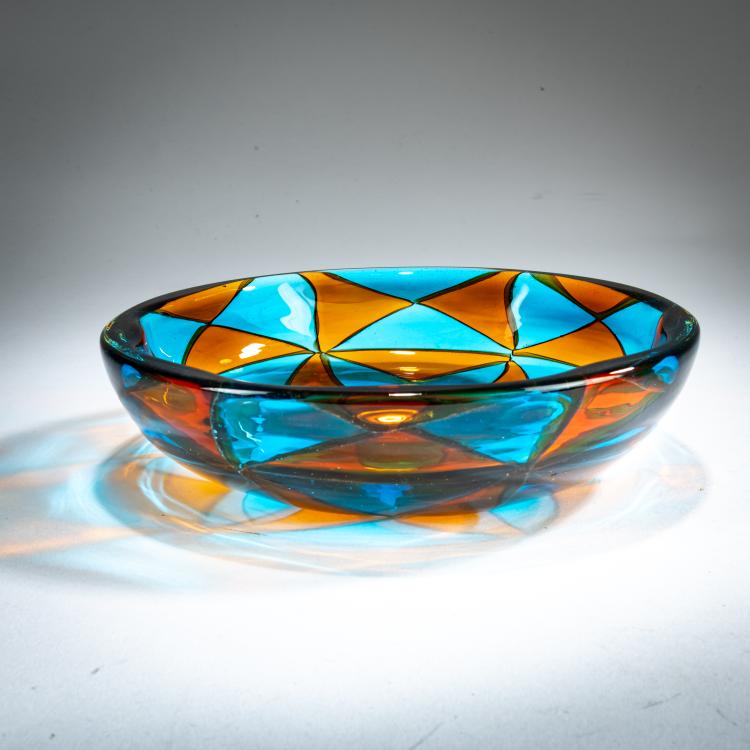 Hauptbild zu Objekt, Kleine Schale 'Intarsio', 1961-63, Ercole Barovier, Barovier & Toso, Murano, 179B 475