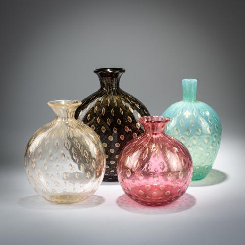 Vier Vasen 'A bolle', um 1955