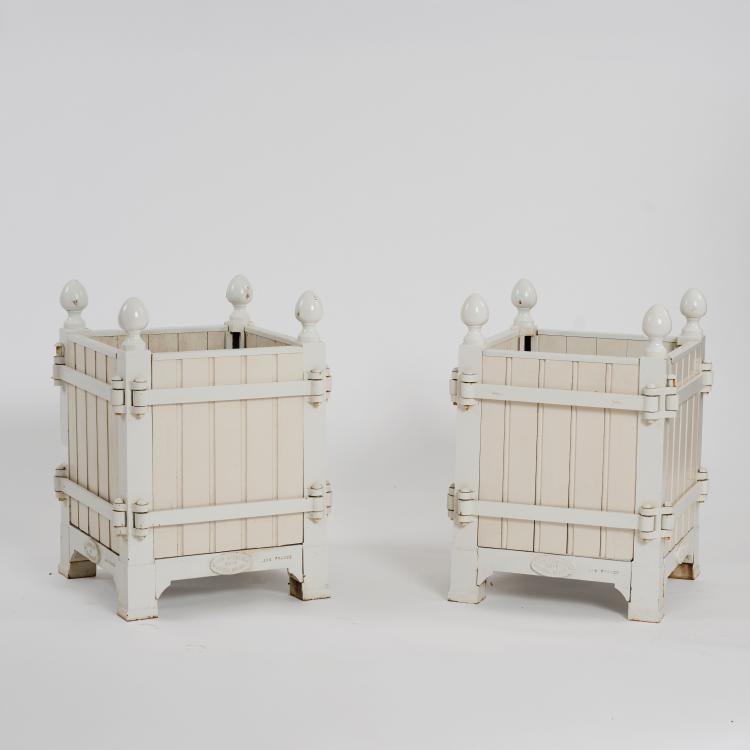 Bild 1 zu Objekt, Zwei Pflanztr&ouml;ge 'Chateau de Versailles Orangerie', um 1670 (Entwurf), Jardins du Roi Soleil, Paris, 178B 614