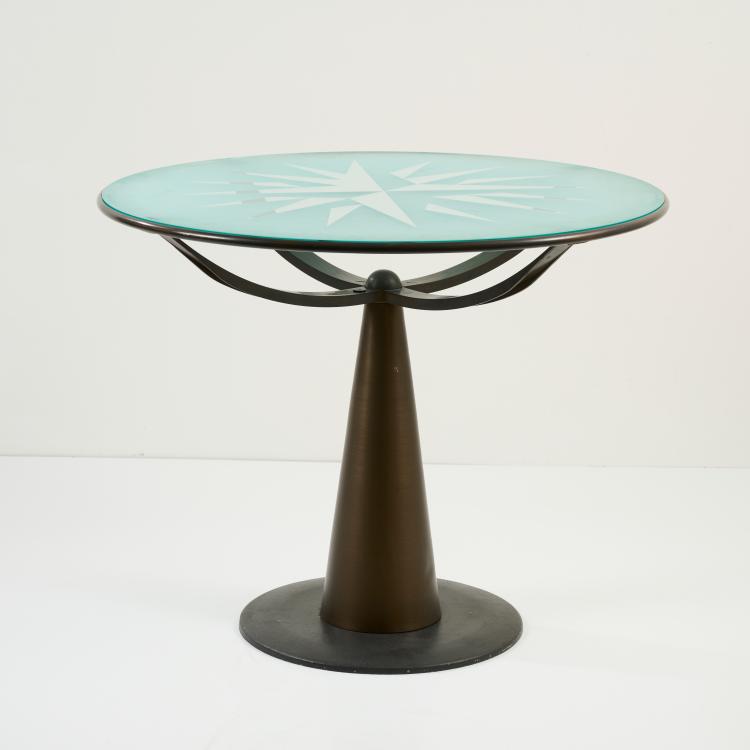 Hauptbild zu Objekt, Side table 'Astrolabio', 1988 (design), Oscar Tusquets Blanca, Driade Aleph, Corsico., 178B 878