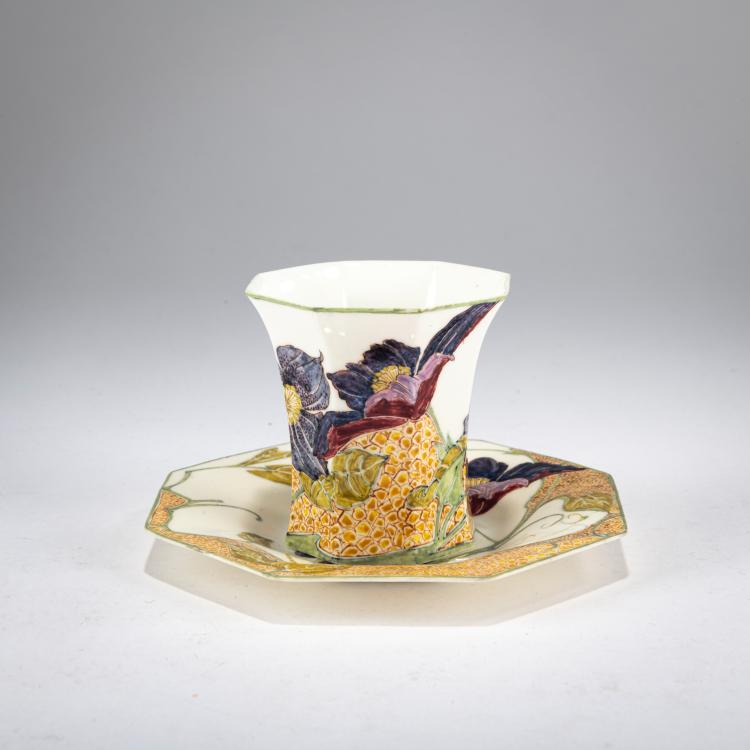 Hauptbild zu Objekt, Koppchen und Untertasse, 1902, Rozenburg, Den Haag, 178A 345