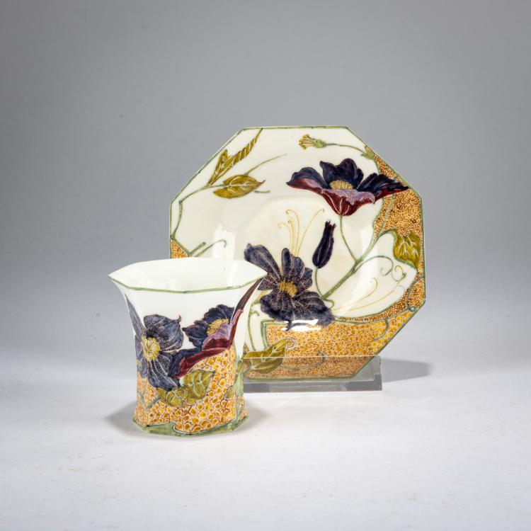 Bild 1 zu Objekt, Koppchen und Untertasse, 1902, Rozenburg, Den Haag, 178A 345